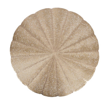 Galda paklājiņš PIPPA D38cm, zelts Galda paklājiņš PIPPA D38cm, zelts