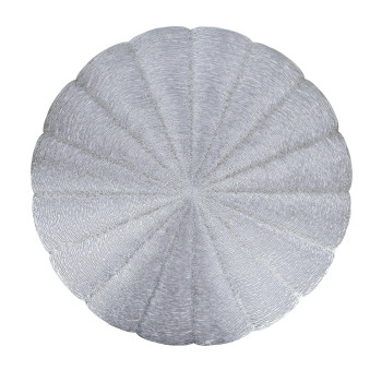 Galda paklājiņš PIPPA D38cm, sudrabs Galda paklājiņš PIPPA D38cm, sudrabs