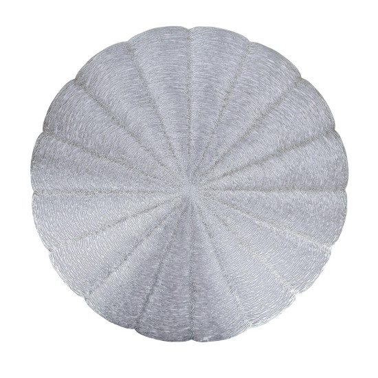 Lauamatt PIPPA D38cm, hõbedane Lauamatt PIPPA D38cm, hõbedane