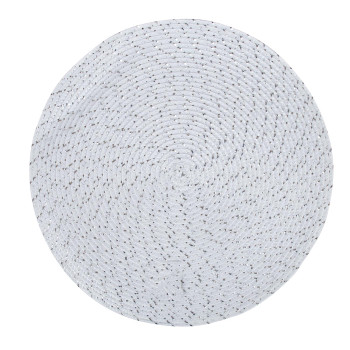 Galda paklājiņš DEIA D38cm, balts Galda paklājiņš DEIA D38cm, balts