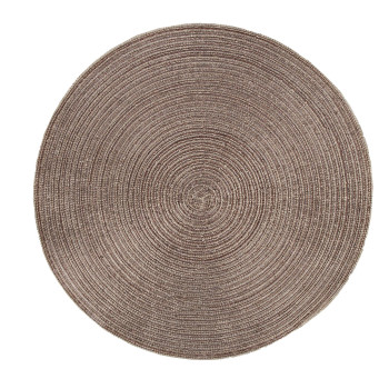 Galda paklājiņš DIANE D38cm, zeltains Galda paklājiņš DIANE D38cm, zeltains
