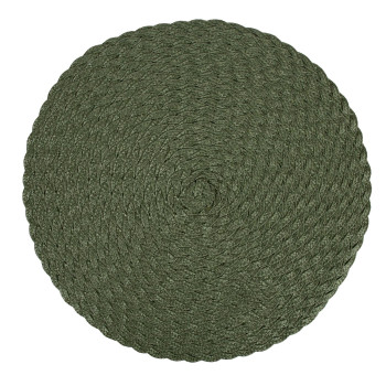 Galda paklājiņš SELENA D38cm, zaļš Galda paklājiņš SELENA D38cm, zaļš