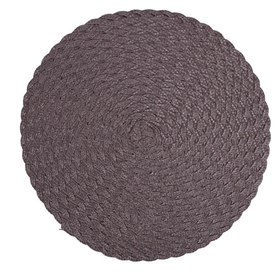 Lauamatt SELENA D38cm, pruun-lilla