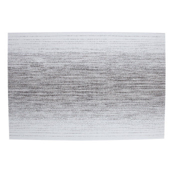 Galda paklājiņš DREW 30x45cm, balts/pelēks Galda paklājiņš DREW 30x45cm, balts/pelēks