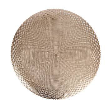 Galda paklājiņš BUBBLES D38cm, zelts Galda paklājiņš BUBBLES D38cm, zelts