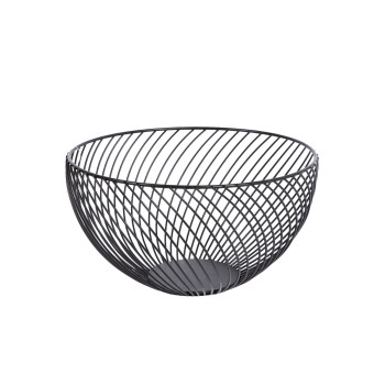 Bļoda NISSA D25xH13cm, melna Bļoda NISSA D25xH13cm, melna