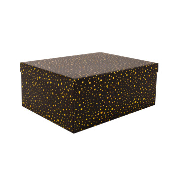 Kaste DIANA-4, ar vāku, melns/zelts Kaste DIANA-4, ar vāku, melns/zelts