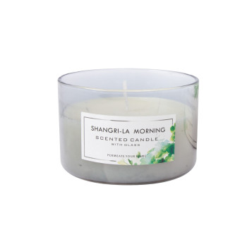 Stikla svece AROMA, sālīta karamele un sidrs Stikla svece AROMA, sālīta karamele un sidrs