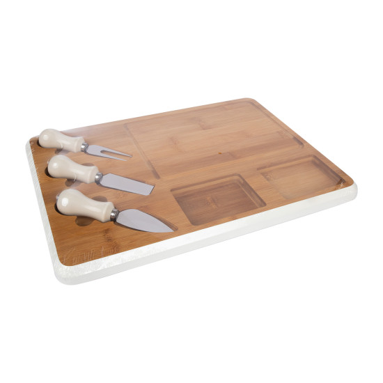 Siera griešanas dēlis GOURMET 38x28cm, samaisa Siera griešanas dēlis GOURMET 38x28cm, samaisa