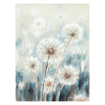 Eļļas glezna 60x80cm, lidojošas pienenes Eļļas glezna 60x80cm, lidojošas pienenes