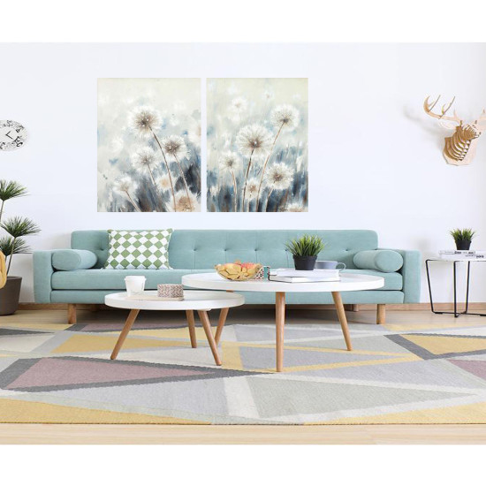 Eļļas glezna 60x80cm, lidojošas pienenes Eļļas glezna 60x80cm, lidojošas pienenes