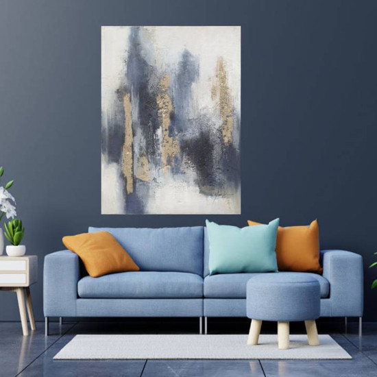 Eļļas glezna 90x120cm, miglains rīts Eļļas glezna 90x120cm, miglains rīts