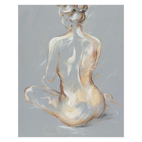 Eļļas glezna 80x100cm, sēdoša sieviete Eļļas glezna 80x100cm, sēdoša sieviete