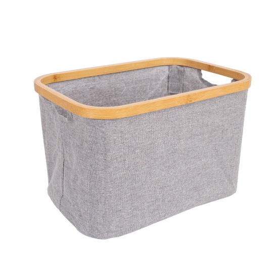 Коробка MAX GREY 38x27xH25см, светло-серый Коробка MAX GREY 38x27xH25см, светло-серый