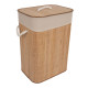 Ящик для стирки MAX BAMBOO 40x30xH57см, с крышкой