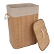 Ящик для стирки MAX BAMBOO 40x30xH57см, с крышкой