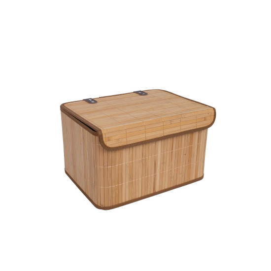Коробка MAX BAMBOO 28x20xH18см, с крышкой