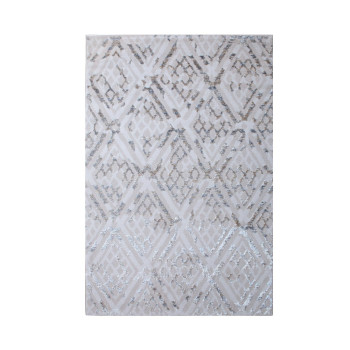 Vaip FLUSH-1, 100x150cm, hõbe/beež Vaip FLUSH-1, 100x150cm, hõbe/beež