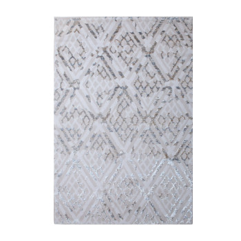 Vaip FLUSH-1, 160x230cm, hõbe/beež Vaip FLUSH-1, 160x230cm, hõbe/beež