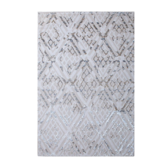 Vaip FLUSH-1, 160x230cm, hõbe/beež Vaip FLUSH-1, 160x230cm, hõbe/beež