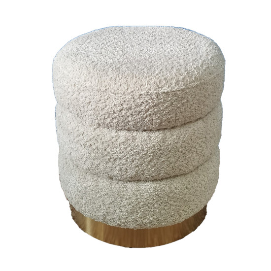 Кровать LAUREN D35xH38см, белый Кровать LAUREN D35xH38см, белый