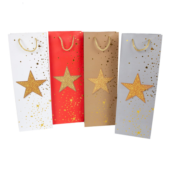 Kingikott pudelile STAR-4, 12x8x36cm, mi Kingikott pudelile STAR-4, 12x8x36cm, mi