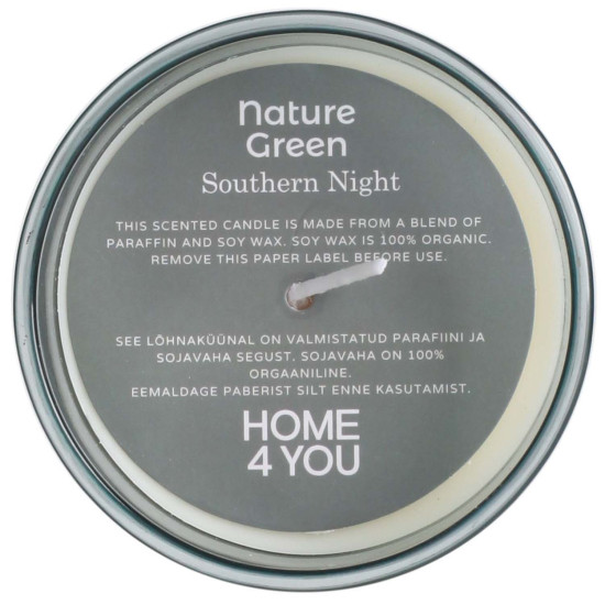Svece NATURE GREEN H9,5cm, Southern Nig