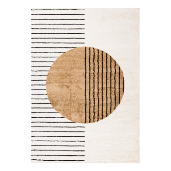 Ковер TOULOUSE-3, 133x190см, белый/охра  Ковер TOULOUSE-3, 133x190см, белый/охра