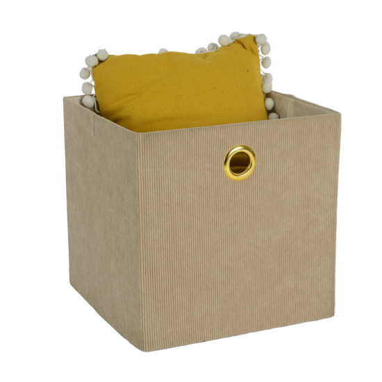Коробка LIDA LEO 30x30xH30см, бежевый