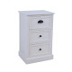 Kumode MELDON 45x35xH75,5cm, balta Kumode MELDON 45x35xH75,5cm, balta