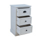 Kumode MELDON 45x35xH75,5cm, balta Kumode MELDON 45x35xH75,5cm, balta