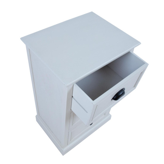 Kumode MELDON 45x35xH75,5cm, balta Kumode MELDON 45x35xH75,5cm, balta