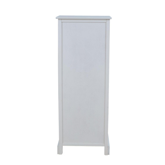 Kumode MELDON 45x35xH116,5cm, balta Kumode MELDON 45x35xH116,5cm, balta