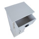 Kumode MELDON 45x35xH116,5cm, balta Kumode MELDON 45x35xH116,5cm, balta