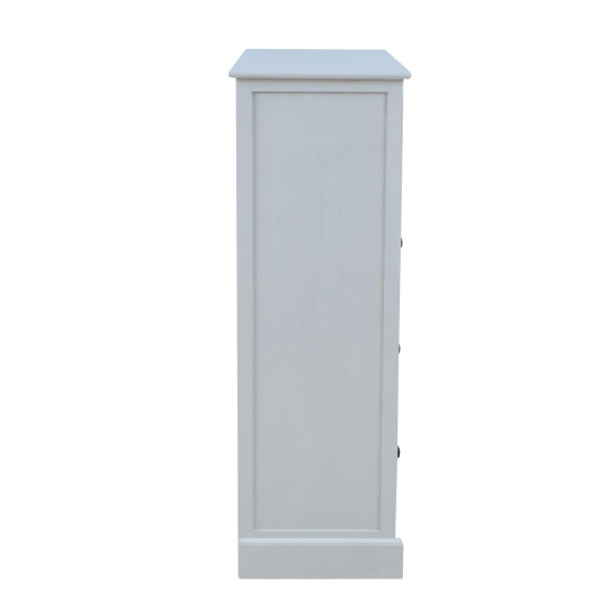 Kumode MELDON 80x35xH103cm, balta Kumode MELDON 80x35xH103cm, balta