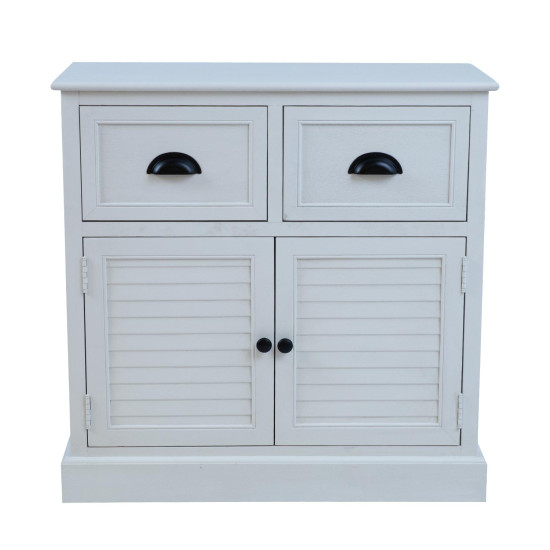 Kumode MELDON 75x33xH75cm, balta Kumode MELDON 75x33xH75cm, balta