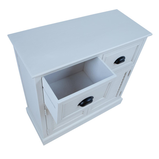 Kumode MELDON 75x33xH75cm, balta Kumode MELDON 75x33xH75cm, balta