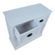Kumode MELDON 75x33xH75cm, balta Kumode MELDON 75x33xH75cm, balta