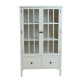 Шкаф-витрина DEVON 80,5x35xH136см, белый Шкаф-витрина DEVON 80,5x35xH136см, белый