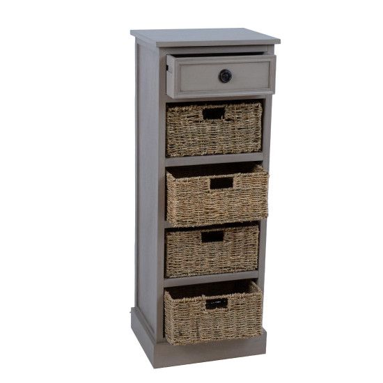 Kumode ar groza atvilktnēm KENT 40x33xH108cm Kumode ar groza atvilktnēm KENT 40x33xH108cm