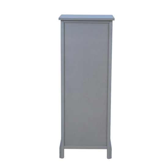 Kumode ar groza atvilktnēm KENT 40x33xH108cm Kumode ar groza atvilktnēm KENT 40x33xH108cm