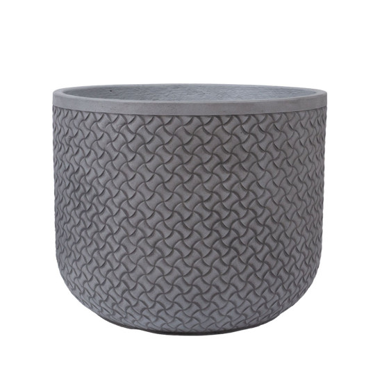 Puķupods SANDY D44xH36cm, pelēks