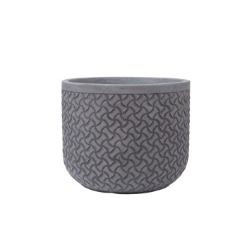 Lillepott SANDY D24xH19,5cm, hall Lillepott SANDY D24xH19,5cm, hall