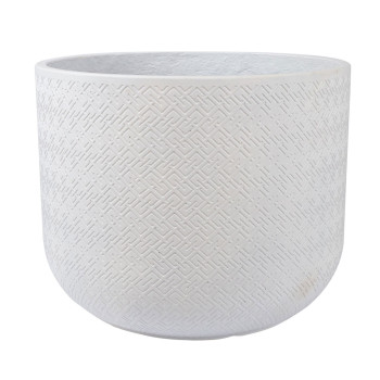 Lillepott SELENA D55xH43,5cm, valge Lillepott SELENA D55xH43,5cm, valge
