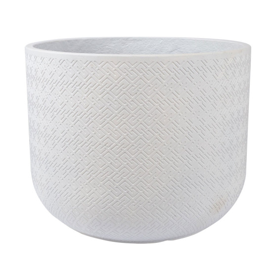 Puķupods SELENA D55xH43,5cm, balts Puķupods SELENA D55xH43,5cm, balts