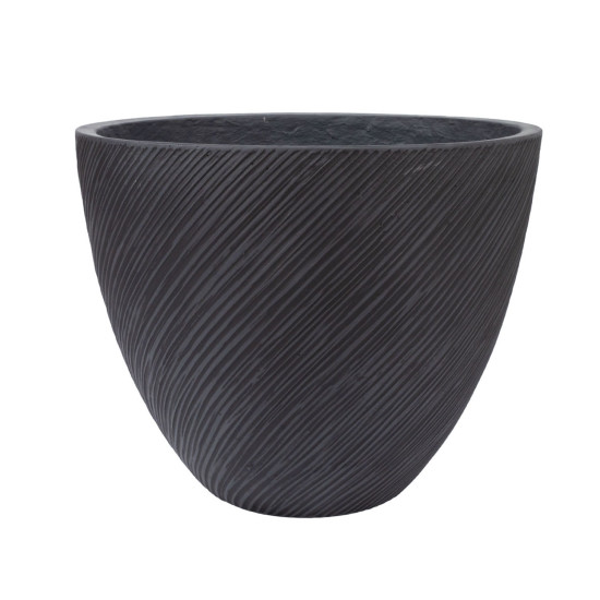 Puķu pods DANAE D44xH36cm, tumši pelēks Puķu pods DANAE D44xH36cm, tumši pelēks