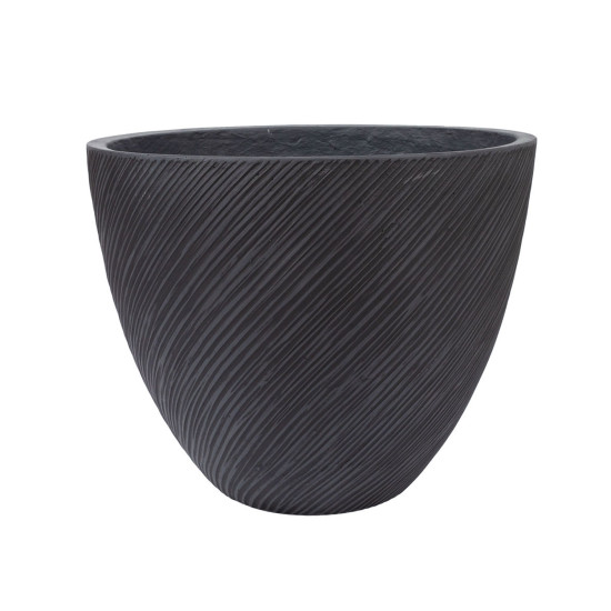 Puķupods DANAE D37xH30cm, tumši pelēks