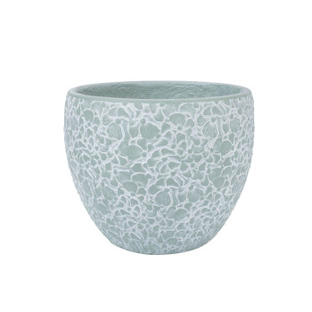 Lillepott FLORA D24xH19,5cm, rohekashall Lillepott FLORA D24xH19,5cm, rohekashall