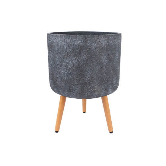 Puķupods EDEN D37xH30cm uz kājām, tumšs