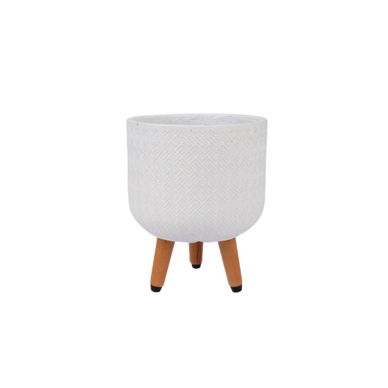 Puķu pods SELENA D24xH29,5cm uz kājām, v